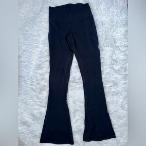 Black Lululemon Align Flare Leggings • size 8